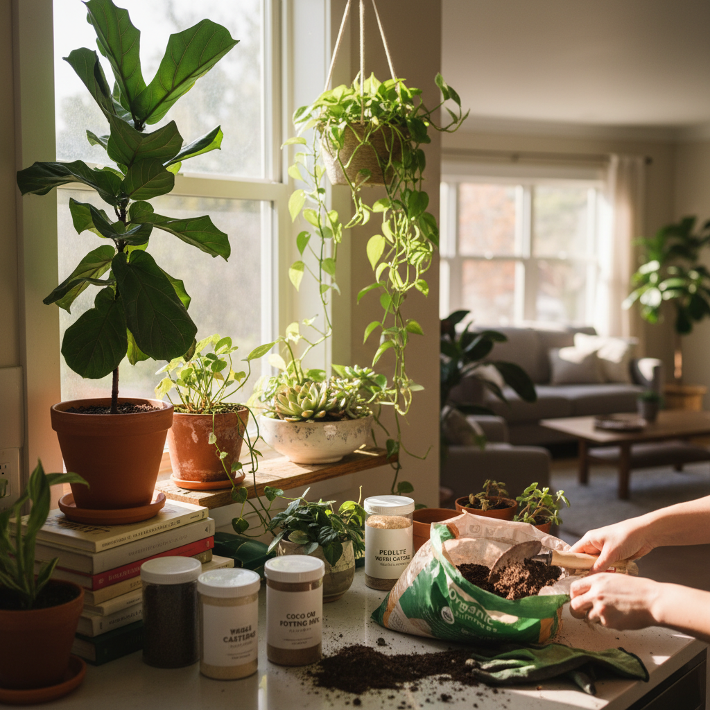 How to Choose the Best Potting Mix for Houseplants: A Complete Guide ...